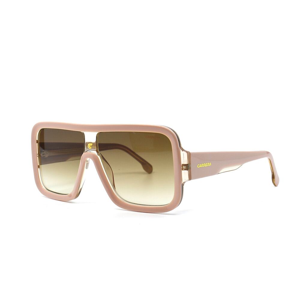 BRAND NEW CARRERA FLAGLAB 14 BEIGE BROWN GRADIENT SUNGLASSES - Picture 2 of 12